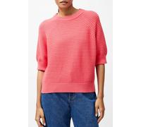 French Connection Lily Ss High Neck Top Raspberry Pink size S | Knitted Sweaters Outlet | Women | Pink S