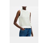 French Connection London Slvlss Jumper Cream/pistachio size M | Sweaters Outlet | Women | White M