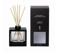 French Connection Luminous Serenity Reed Diffuser 100ml Black Wooden Surround French Connection Black 100ml