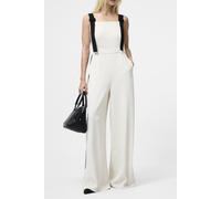 French Connection Mara Vinnie Suiting Jumpsuit Sandshell Black Sandshell Black size 16 | Jumpsuits Outlet | Women | Brown 16