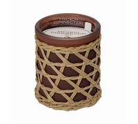 French Connection Medium Scented Candle Jar - Black Cherry & Cedarwood