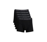 French Connection Men's 5 Pack Cotton Boxers in Black | Size: Medium French Connection Black M