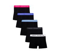 French Connection Men's 5 Pack Cotton Boxers in Blue | Size: Medium French Connection Blue M