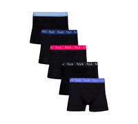 French Connection Men's 5 Pack FCUK Cotton Stretch Boxers in Blue | Size: Small French Connection Blue S