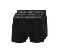 French Connection Mens FC1 Boxer Shorts (Pack of 3) / S Black BG1835