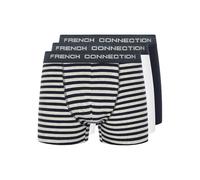 French Connection Mens FC14 Boxer Shorts (Pack of 3) (S) (Black/White/Grey)