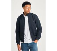 French Connection Men's Funnel Neck Harrington Jacket in Navy | Size: Large French Connection Navy L