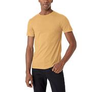 French Connection Men's Short Sleeve Reg Fit Solid Color Crew Neck Cotton T-Shirt, Fall Leaf, XXL