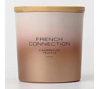French Connection Ombre Collection Scented Jar Candle | Premium Shea Butter Wax | Candles Gifts for Women (Champagne Truffle)