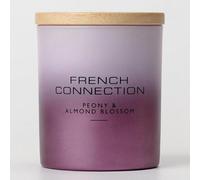 French Connection Metallic Collection Peony & Almond Blossom Candle 200G