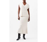 French Connection Nariko Rib Vest Oatmeal Mel size XL | Knitted Sweaters Outlet | Women XL