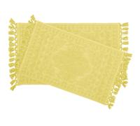 French Connection Nellore Bathroom Rugs Set of 2 Woven and Beaded Bathroom Mats Durable Non-Slip Bath Rugs Thick Bath Mats for Bathroom and Shower