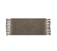 French Connection Nellore Bathroom Rugs Woven and Beaded Bathroom Mats Durable Non-Slip Bath Rugs Thick Bath Mats for Bathroom and Shower Rugs 24"