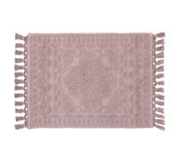 French Connection Nellore Bathroom Rugs Woven and Beaded Bathroom Mats Durable NonSlip Bath Rugs Thick Bath Mats for Bathroo