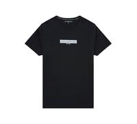 French Connection Organic Reflect Box Logo Graphic T-Shirt-Black-X-Large