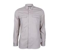 French Connection Oxford 2 Pocket Overshirt Ls Solid Stone size XS | Casual Shirts Outlet | Men XS