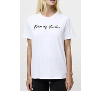 French Connection Pardon My French S/s Tee White size M | Shirts Outlet | Women | White M