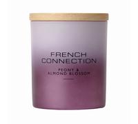 French Connection Peony & Almond Blossom Candle Long-Lasting Luxury Scented Gift in Purple | Size: Medium French Connection Purple Medium