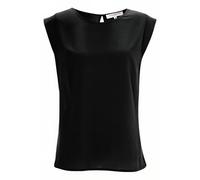 French Connection Polly Plains Cappedtee Black size XS | Blouses Outlet | Women | Black