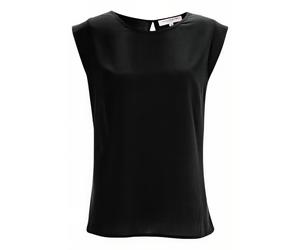 French Connection Polly Plains Cappedtee Black size XS | Blouses Outlet | Women | Black XS