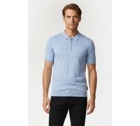 French Connection Polo Zip S/s Formal 2 Sky size XXL | Sweaters Outlet | Men XXL