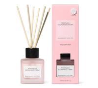 French Connection Raspberry Iced Tea Square Reed Diffuser 100ml - Fresh Home Fragrance in Pink French Connection Pink