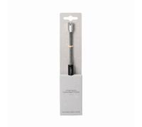 French Connection Rechargable Candle Lighter | USB Plasma Lighter with 360° Long Flexible Neck | Arc Windproof Lighter with LED Battery Display | Flameless with Safe Button (Black)