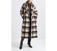 French Connection Remi Belted Coat Brown Multi size S | Winter Jackets Outlet | Women | Brown S