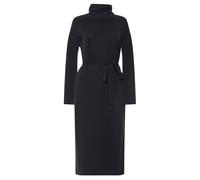 French Connection Renya Roll Nk Dress Moonless Night size L | Midi Dresses Outlet | Women | Black L