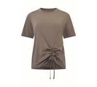 French Connection Ruched 081 Khaki size S | Shirts Outlet | Women | Brown S