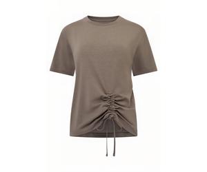 French Connection Ruched 081 Khaki size S | Shirts Outlet | Women | Brown S