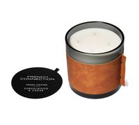 French Connection Sandalwood & Cedar Luxury Leather Candle 1.46kg - 4 Wick Scented French Connection Multicolor