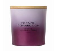 French Connection Scented Candle Jar - Peony & Almond Blossom