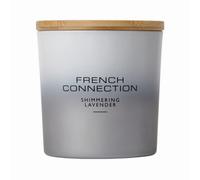 French Connection Scented Candle Jar - Shimmering Lavender