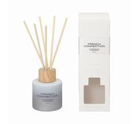 French Connection Ombre Collection Scented Reed Diffuser | Luxury Home Fragrance | 100ML & Trio Gift Set (100ML, Shimmering Lavender)