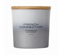 French Connection Ombre Collection Scented Jar Candle | Premium Shea Butter Wax | Candles Gifts for Women | Aromatherapy Long Burning Candles (Large - 340G, Shimmering Lavender)