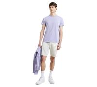 French Connection Short Sleeve Regular Fit Logo Crew Neck Tshirt-Purple-X-Large
