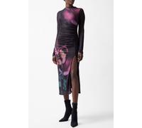 French Connection Smokey Placement Floral Dress Blackout Multi size XS | Midi Dresses Outlet | Women | Black XS