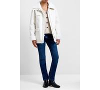 French Connection Solise Cotton Faux Fur Coat Arctic White size XL | Winter Jackets Outlet | Women | White XL
