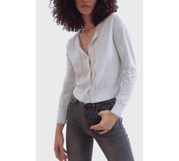 French Connection Spring Light Knts Lngslv Cardi Dove Grey Mel size XL | Cardigans Outlet | Women | Gray XL