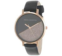 French Connection Spring-Summer 2021 Analog Black Dial Women's Watch-FCN0008A-R, Black