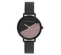 French Connection Spring-Summer 2021 Analog Black Dial Women's Watch-FCN0008I-R, Black