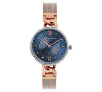 French Connection Spring-Summer 2021 Analog Blue Dial Women's Watch-FCP24UGM, Multicolor Stainless Steel