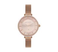 French Connection Spring-Summer 2021 Analog Rose Gold Dial Women's Watch-FCE115RGM, Rose Gold