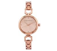 French Connection Spring-Summer 2023 Analog Dial Watch for Women, Rose Gold, Modern