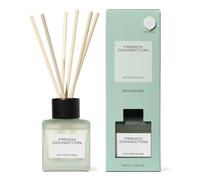French Connection Square Glass Reed Diffuser Vetiver & Oud 100ml Home Fragrance in Green French Connection Green