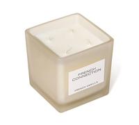French Connection Square Range Candle French Vanilla 800G (4-Wicks) in Off-White French Connection Off-White