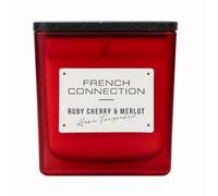 French Connection Square Range Cherry & Merlot Candle 200g