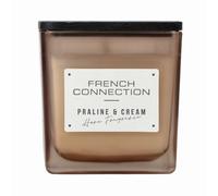 French Connection Square Range Praline & Cream Candle 200g