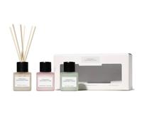 French Connection Square Trio Reed Diffuser Gift Set Vanilla, Raspberry Tea & Oud 3×50ml French Connection Multicolor